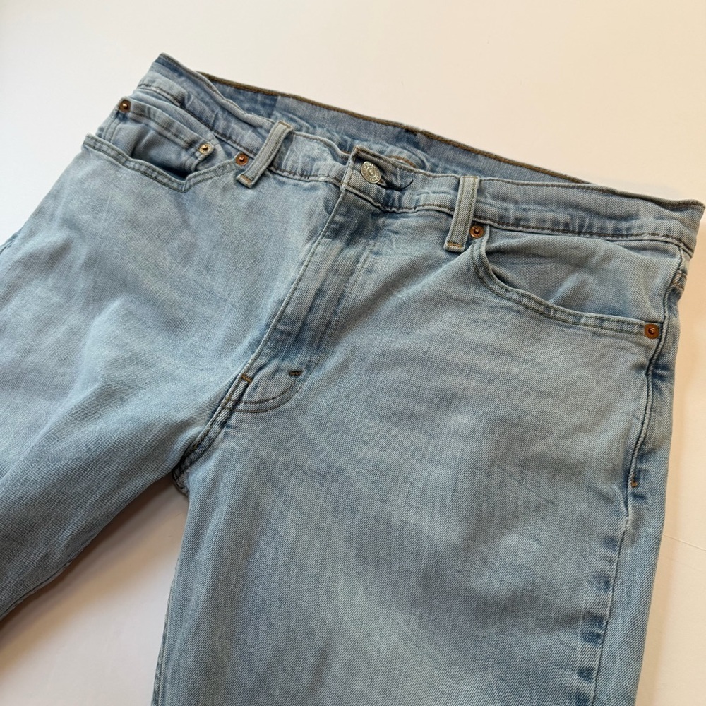 Men’s Levi’s 511 Jeans Size 36x36 Light Blue Washed - Picture 3 of 9